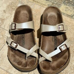 Birkenstocks MAYARI Birko-flor sandals size 39